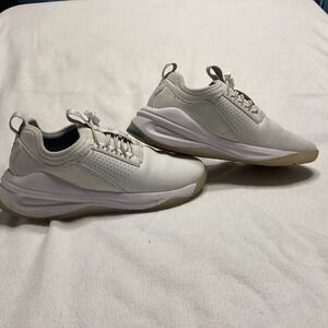 Clove White Leather Sneakers Women's Nurse Shoes Slip Resistant Size 5.5